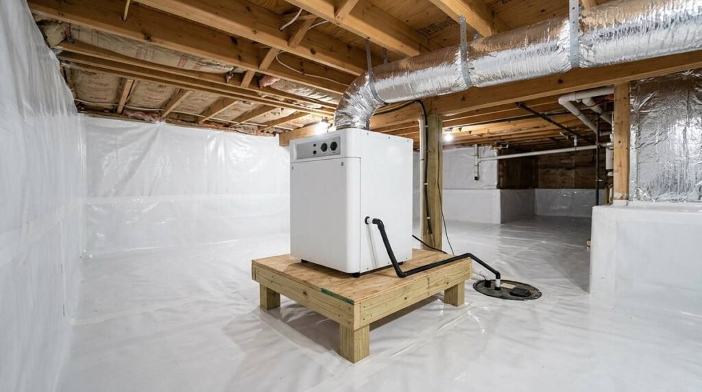 What Size Dehumidifier Does Your NC Crawl Space Need? - dehumidification systems in North Carolina